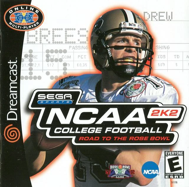 NCAA College Football 2K2: Road to the Rose Bowl